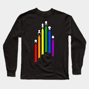 Lgbt Flag Gay Pride Month Transgender Rainbow Long Sleeve T-Shirt